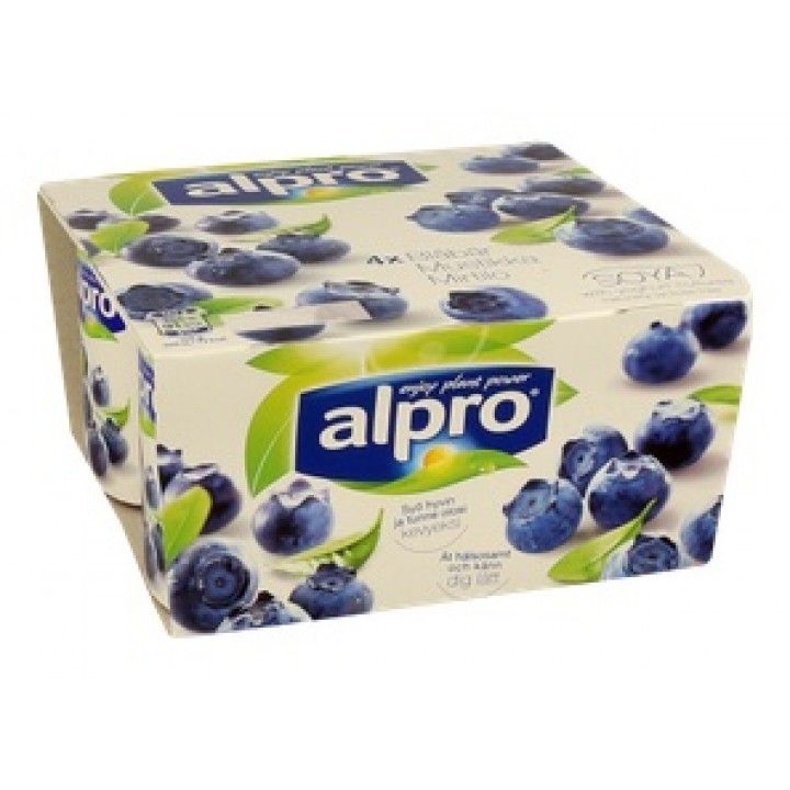 IOGURTE YOFU SOJA/MIRTILO ALPRO 4X125G IOGURTE YOFU SOJA/MIRTILO ALPRO 4X125G