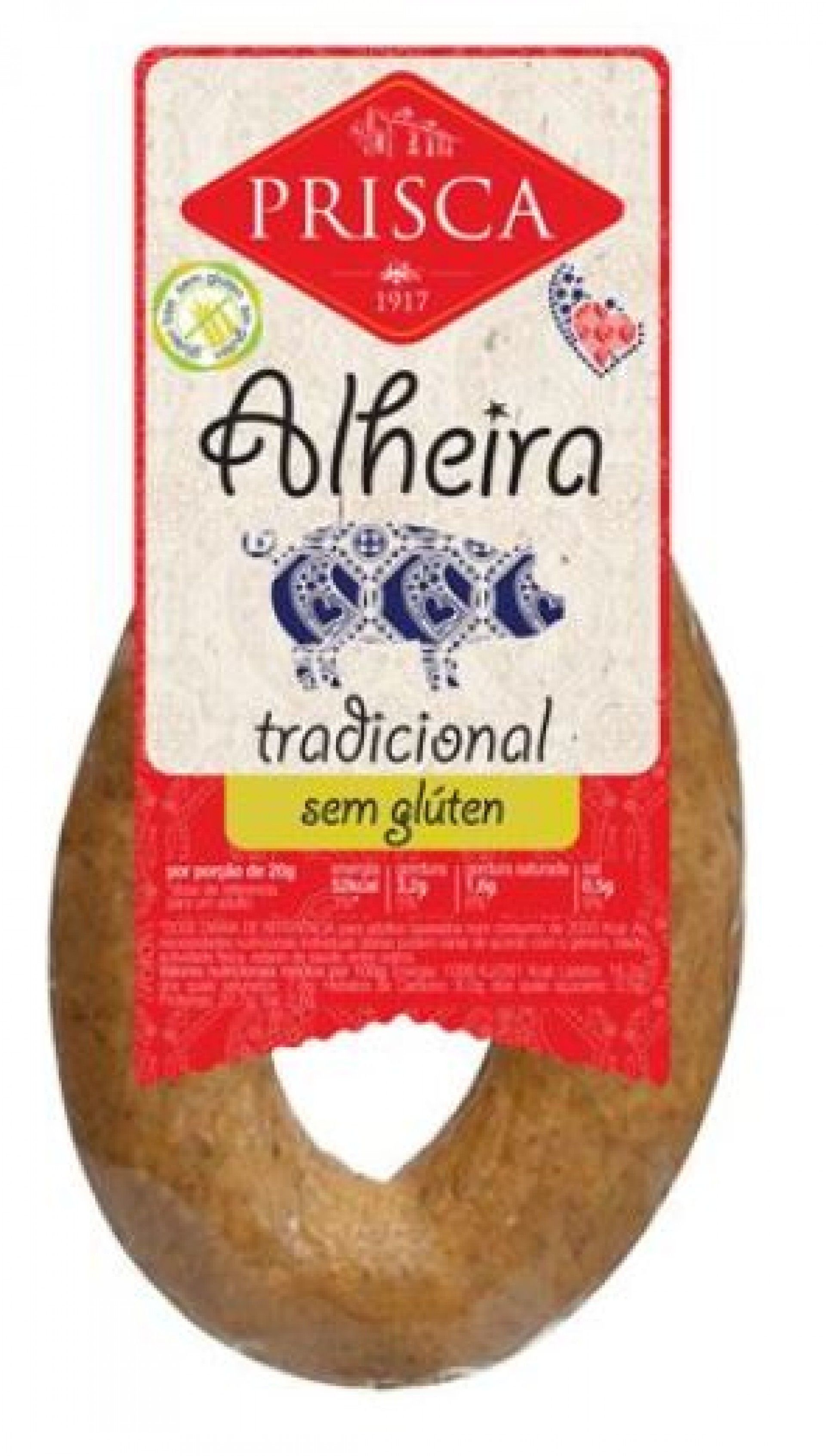 ALHEIRA C.PRISCA TRAD. S/GLUTEN 180GRS (15)#