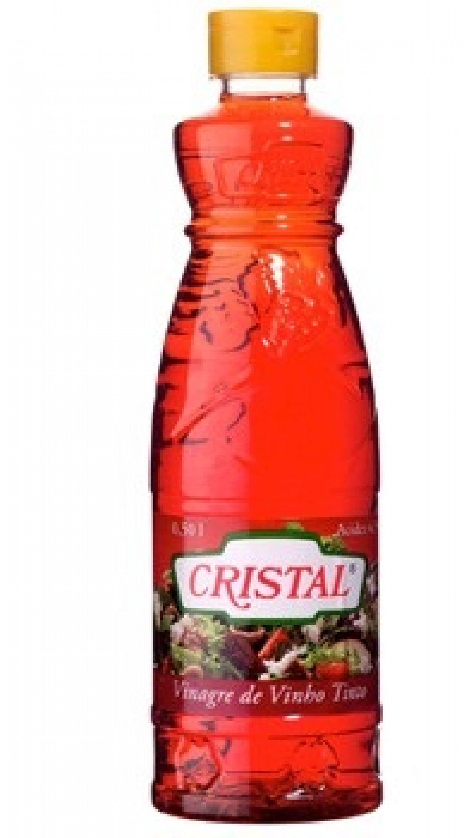 VINAGRE CRISTAL TINTO 0.5L (12)#