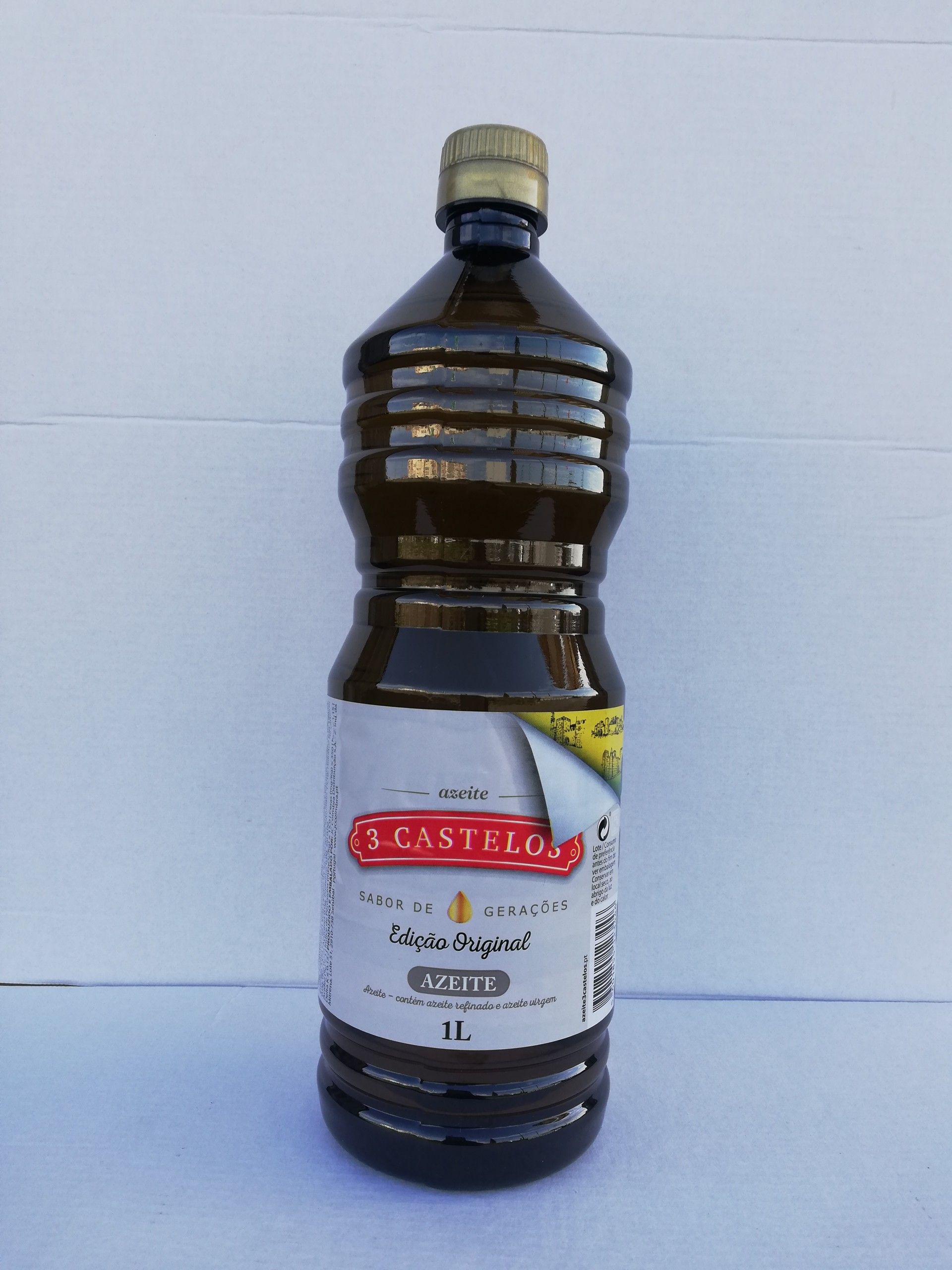 AZEITE 3 CASTELOS ORIGINAL 1º PET 1L (12)#
