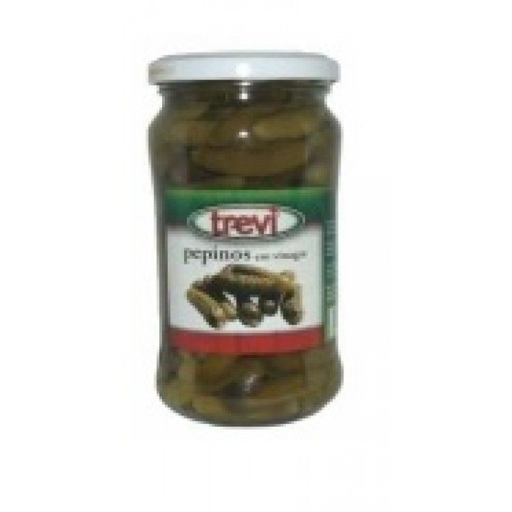 PEPINOS VINAGRE TREVI FRASCO 360GRS (12)# PEPINOS VINAGRE TREVI FRASCO 360GRS (12)#