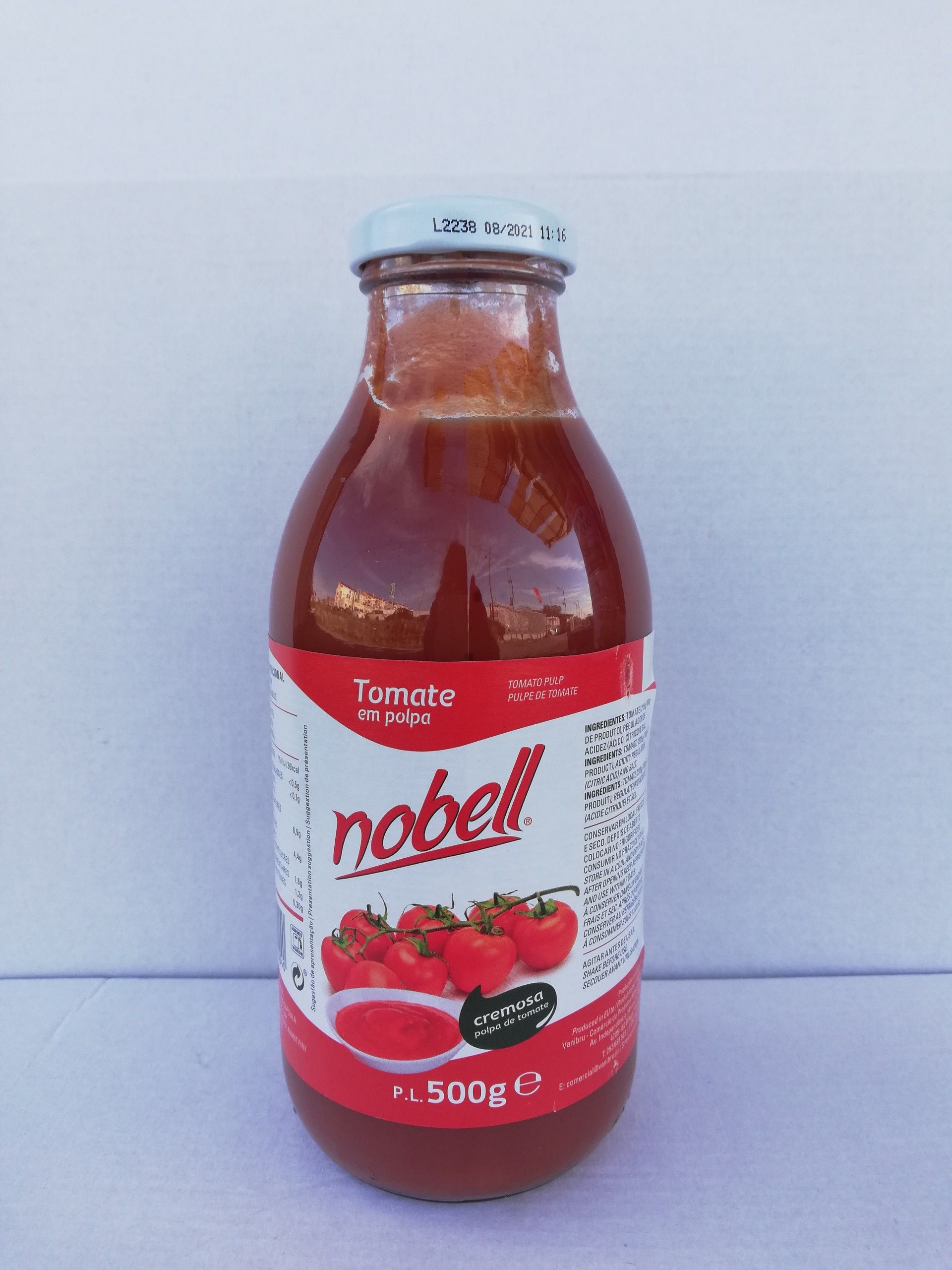 POLPA TOMATE NOBELL 500ML (12)#