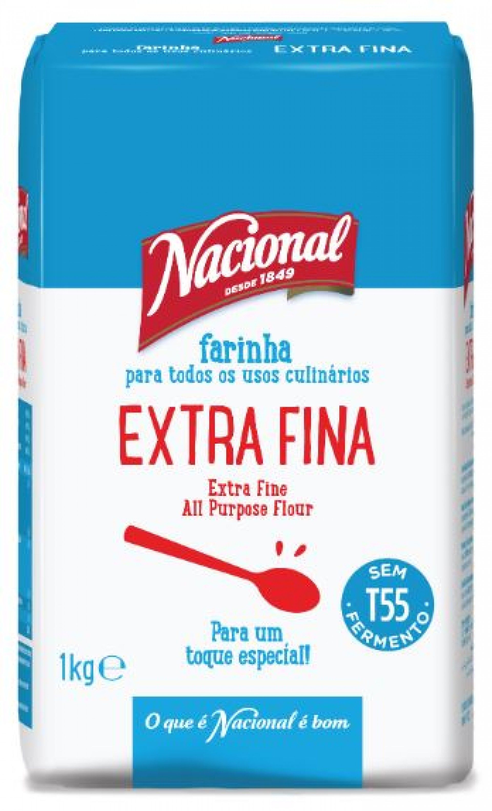 FARINHA NACIONAL EXTRA FINA CULINARIA TIPO 55 KG (10)#