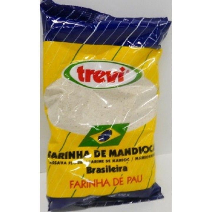 FARINHA MANDIOCA TREVI 500GRS (10) FARINHA MANDIOCA TREVI 500GRS (10)