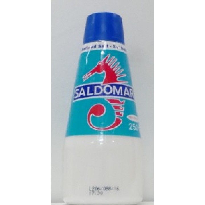 SAL SALDOMAR REFINADO FRASCO 250GRS (20)# SAL SALDOMAR REFINADO FRASCO 250GRS (20)#