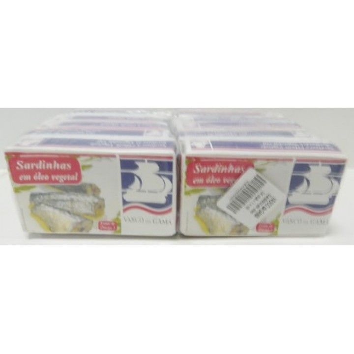 SARDINHAS VASCO GAMA OLEO 1/4 (10)# SARDINHAS VASCO GAMA OLEO 1/4 (10)#