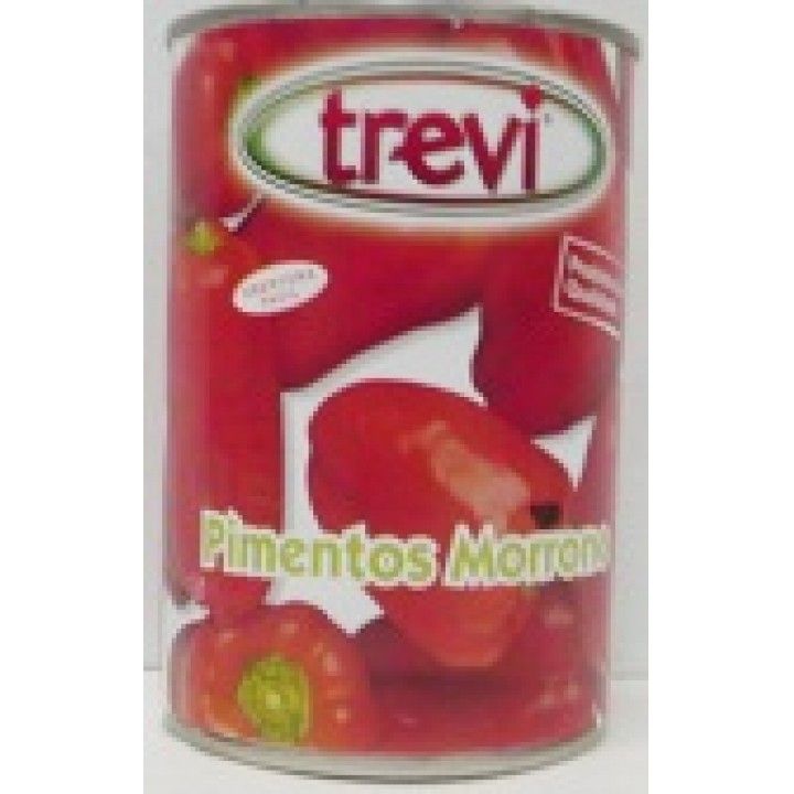 PIMENTOS MORRONES TREVI LATA 390GRS (12)# PIMENTOS MORRONES TREVI LATA 390GRS (12)#