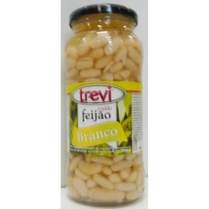 FEIJAO TREVI BRANCO FRASCO 540GRS (12)# FEIJAO TREVI BRANCO FRASCO 540GRS (12)#