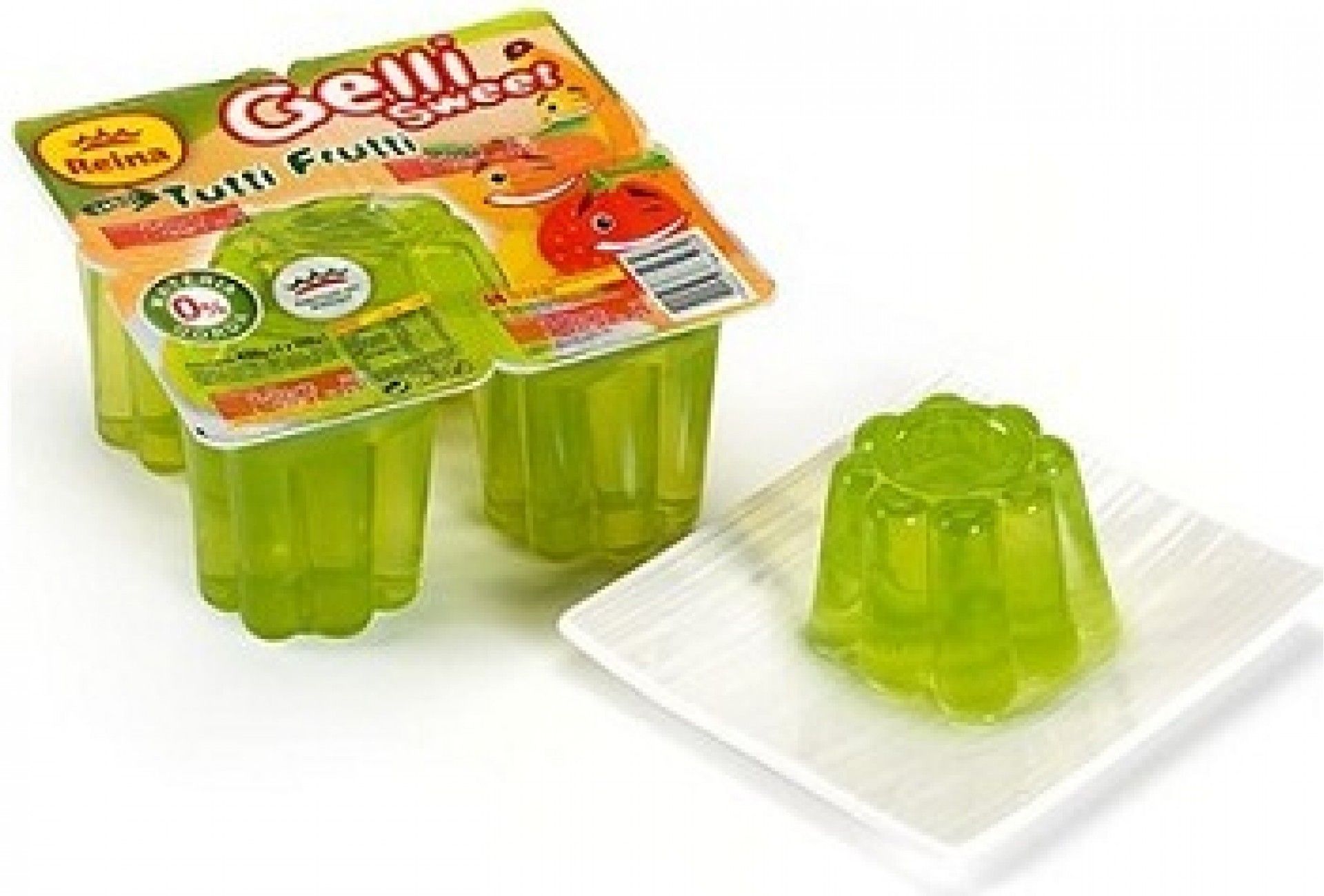 GELATINA GELLI SWEET T.FRUTTI 4X100GRS (12)