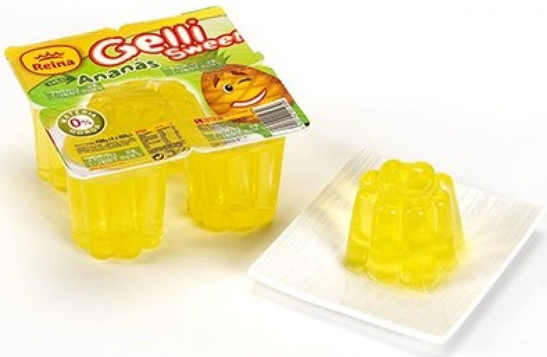 GELATINA GELLI SWEET ANANAS 4X100GRS (12)