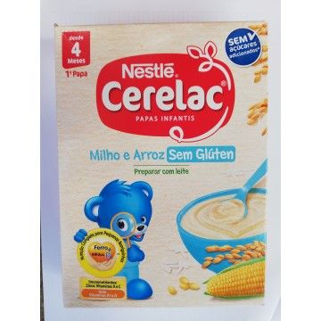 FARINHA CERELAC MILHO E ARROZ  NESTLE S/ GLUTEN 250G (9)