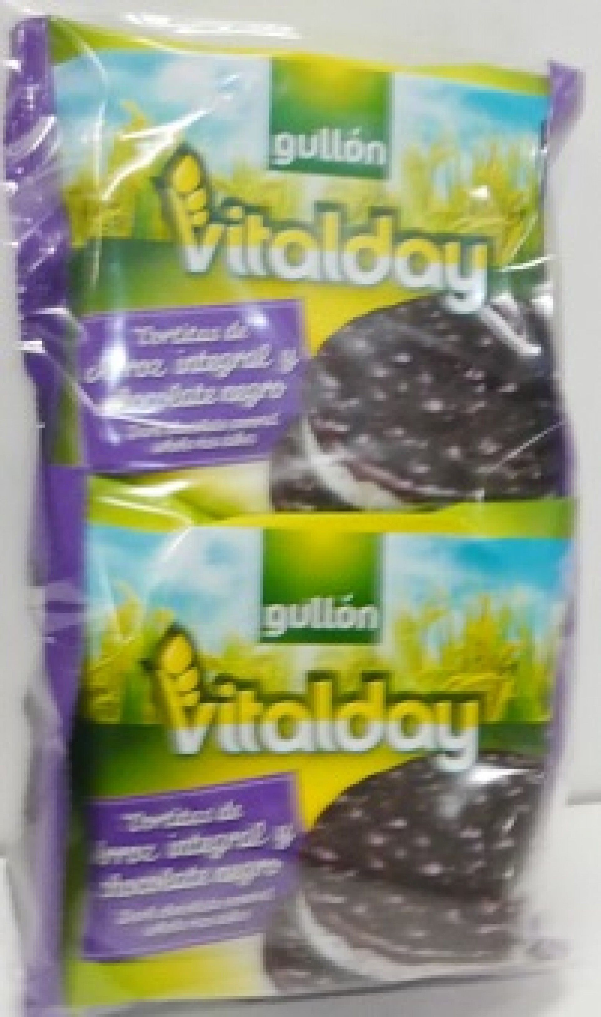 TORTILHAS VITALDAY ARROZ CHOCO 105.2GRS (10)#