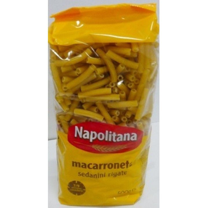 MACARRONETE ESTRIADO NAPOLITANA 500GRS (20)#
