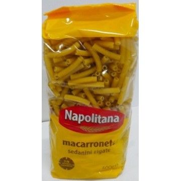 MACARRONETE ESTRIADO NAPOLITANA 500GRS (20)# MACARRONETE ESTRIADO NAPOLITANA 500GRS (20)#