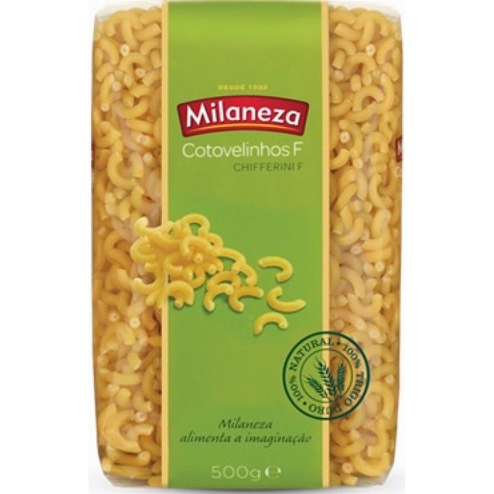 COTOVELINHOS FINOS MILANEZA 500GRS (18) COTOVELINHOS FINOS MILANEZA 500GRS (18)