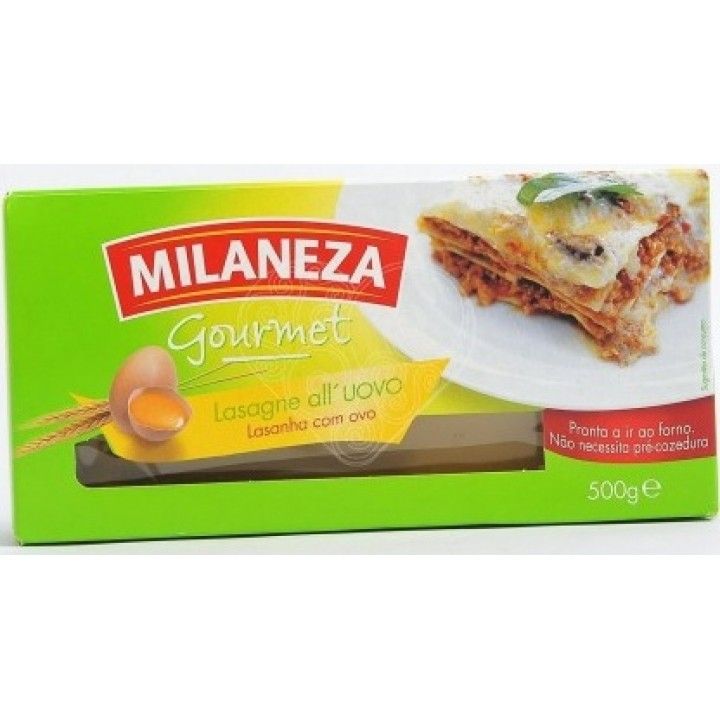 LASANHA MILANEZA BASE OVO 500GRS (10)# LASANHA MILANEZA BASE OVO 500GRS (10)#