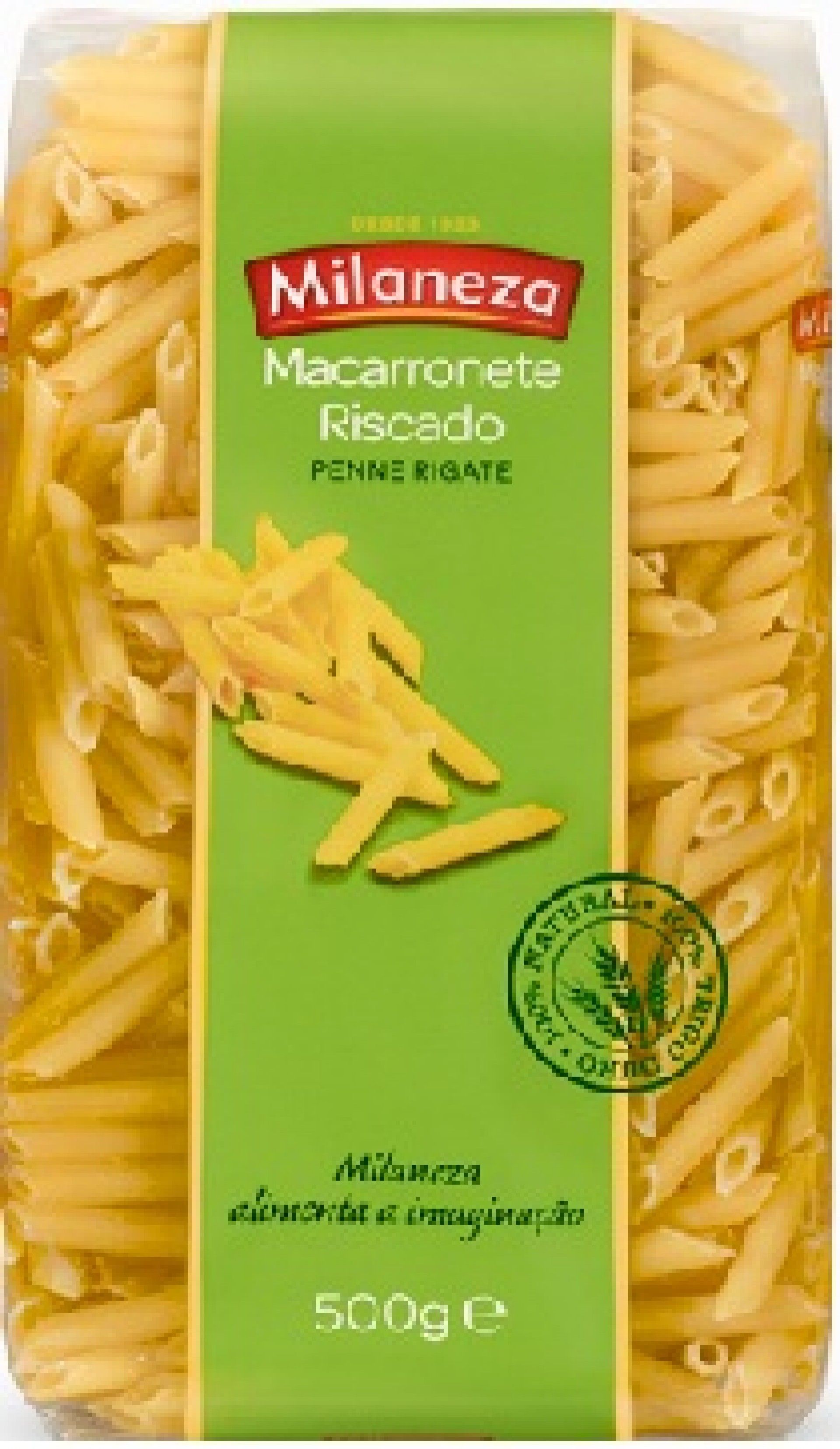 MACARRONETE RISCADO MILANEZA 500GRS (18)#