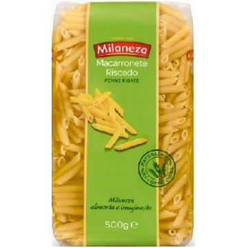 MACARRONETE RISCADO MILANEZA 500GRS (18)# MACARRONETE RISCADO MILANEZA 500GRS (18)#