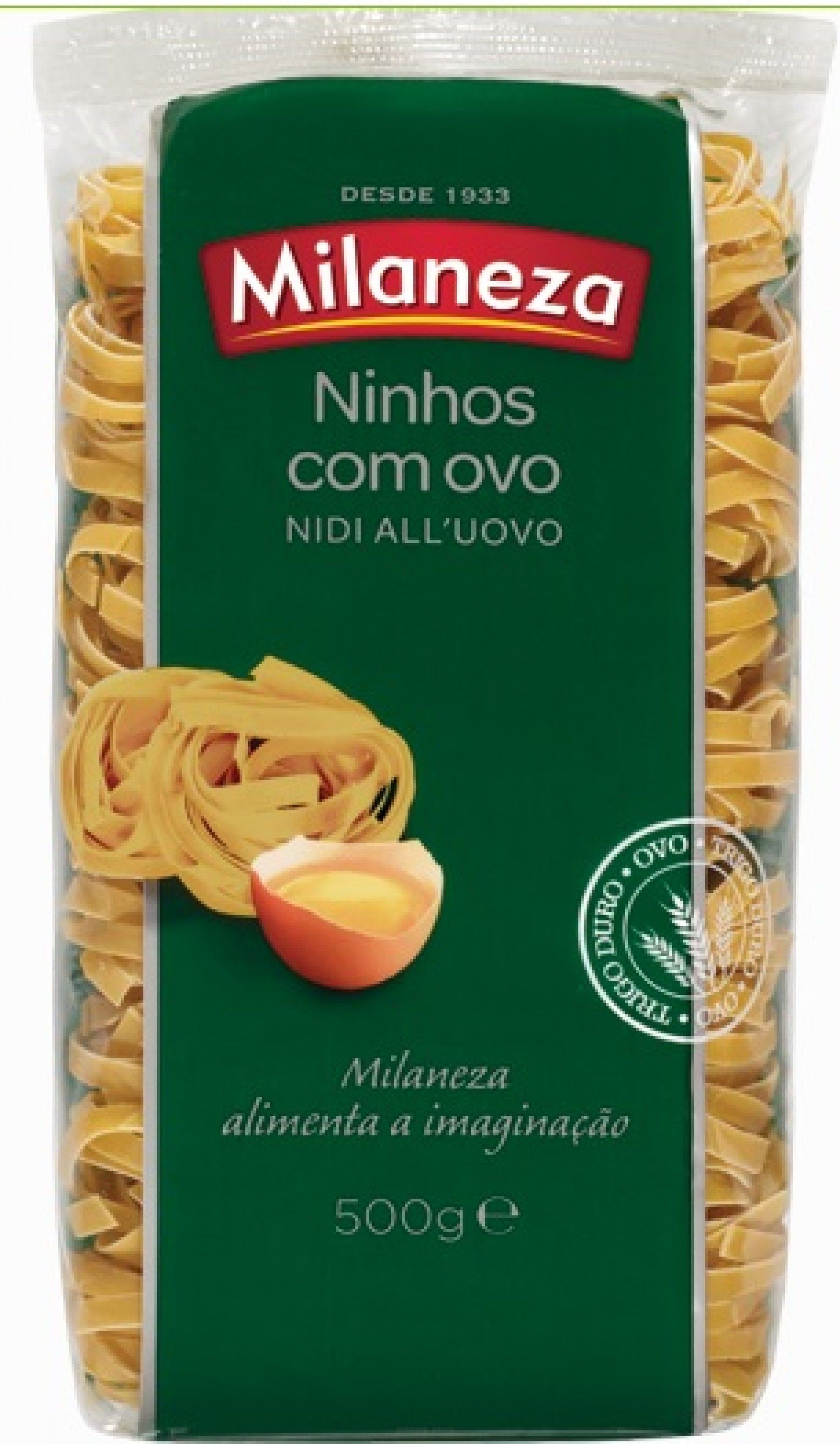 TAGLIATELLE OVO ( NINHO DE OVOS MILANEZA 500 GRS. ( 8 )