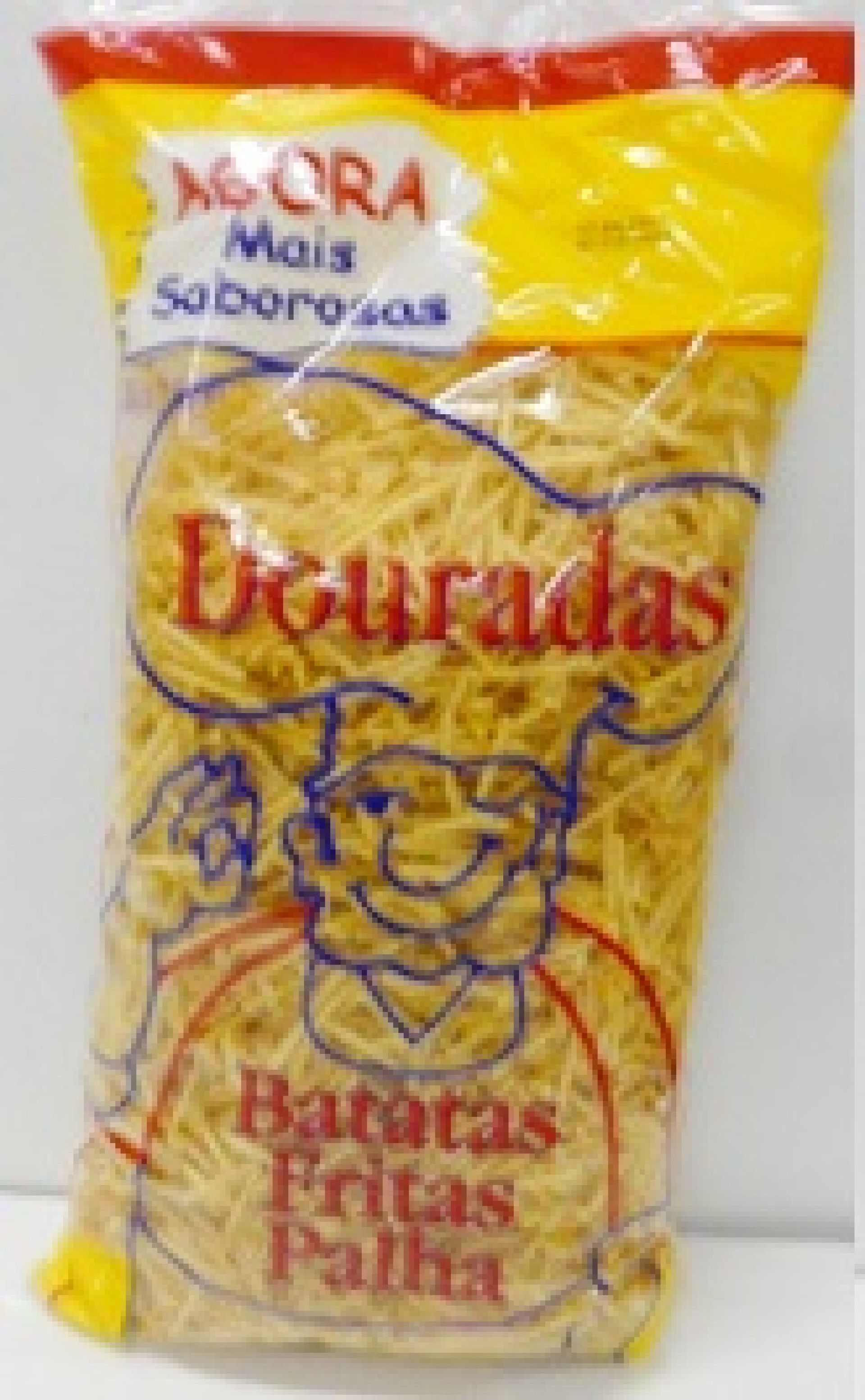 BATATA FRITA DOURADA CASEIRA PALHA 500GRS (16) (104015)#