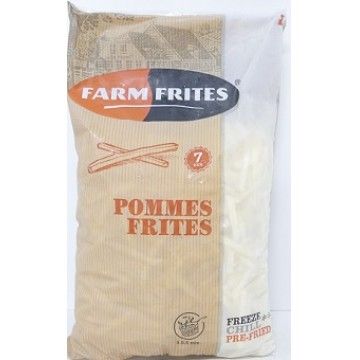 BATATA PRE-FRITA 2.5 KG. SUPERFARM 7 MM