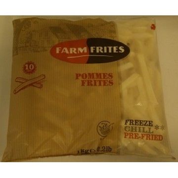 BATATA PRE-FRITA KG.SUPERFARM 10 MM