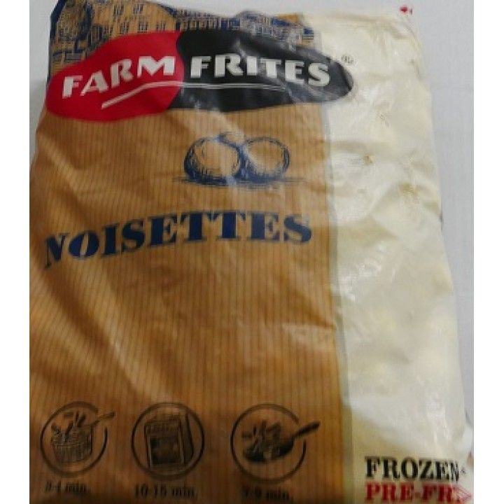 BATATA NOISETTE 2.5 KG. FARM FRITES