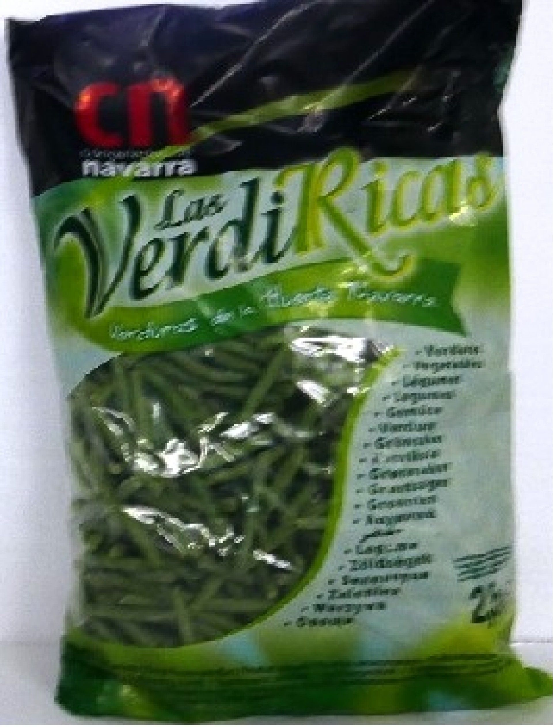 FEIJAO VERDE REDONDO CORTADO HOTELARIA CN 2.5 KG.