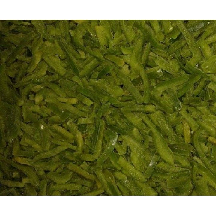PIMENTO VERDE TIRAS AVULSO  CX 10 KG CN