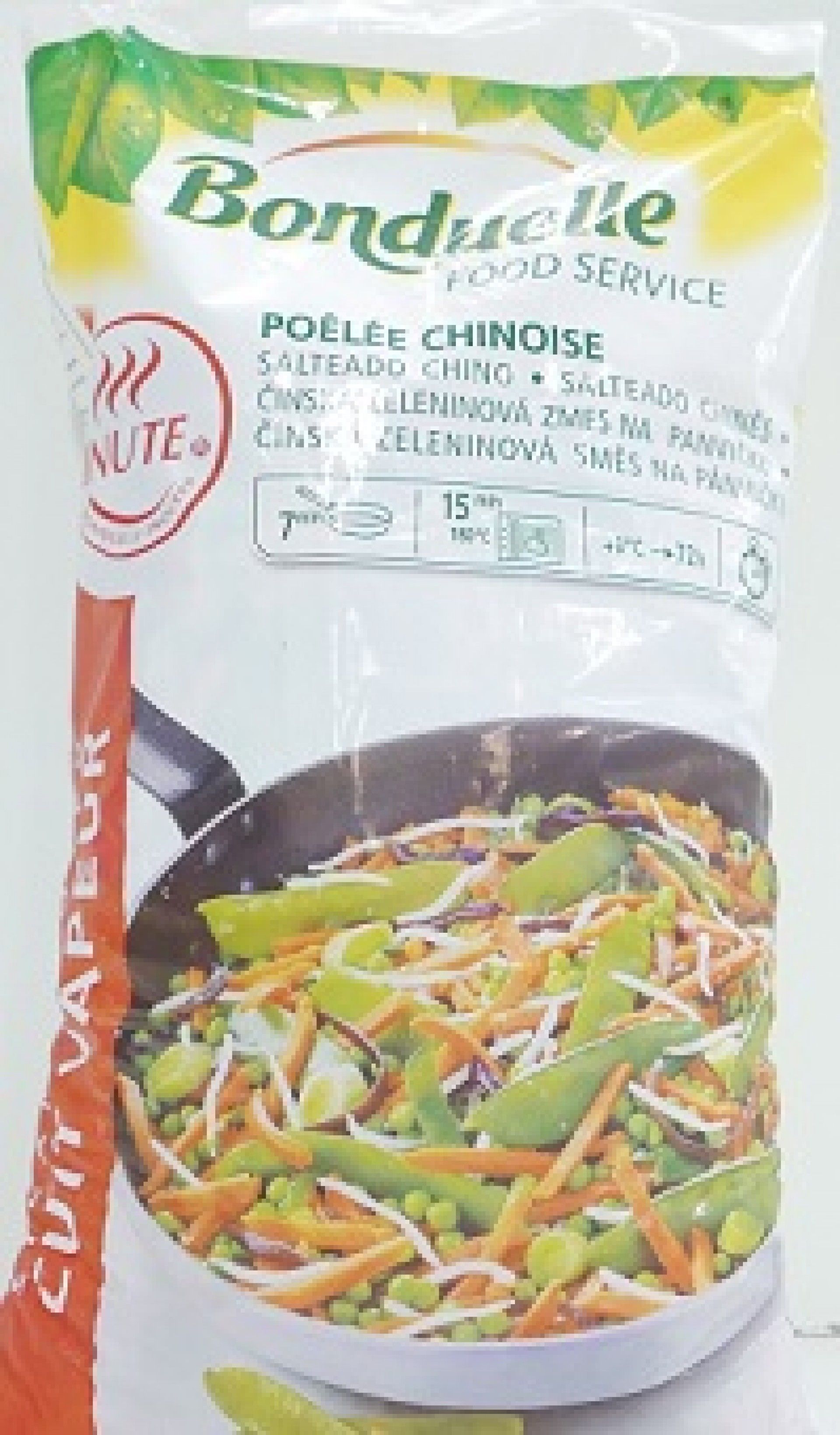 SALTEADO LEGUMES CHINES 2.5 KG.MINUTE