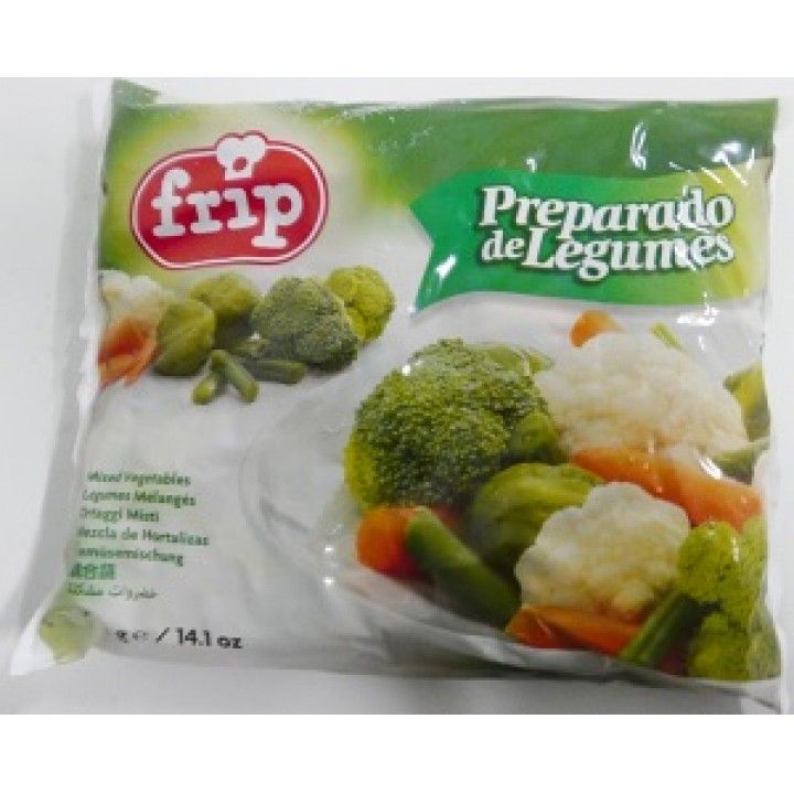 PREPARADO LEGUMES 400 GRS. FRIP PREPARADO LEGUMES 400 GRS. FRIP