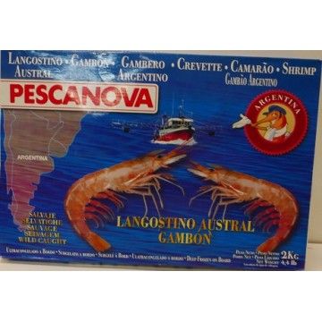 CAMARAO GAMBAO ARG BORDO (10/20) PESCANOVA CX 2 KG.