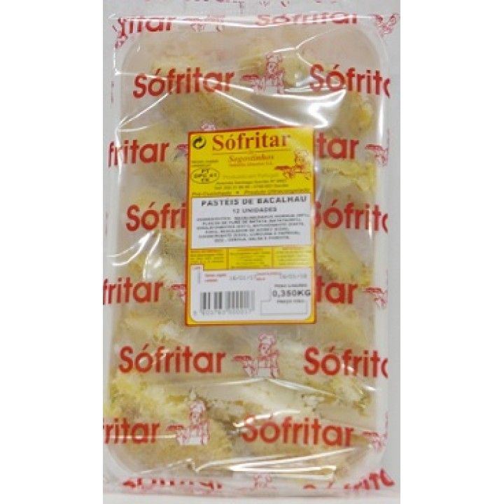 PASTEIS BACALHAU COVETE (12) SOFRITAR PASTEIS BACALHAU COVETE (12) SOFRITAR