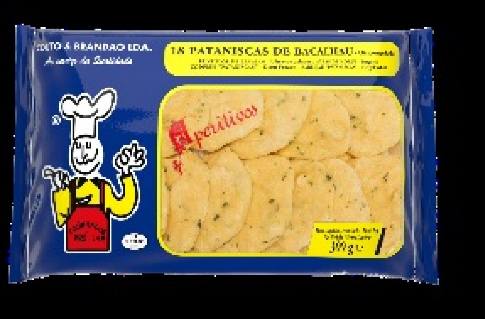 PATANISCAS BACALHAU APERITIVO COVETE ( 18 ) PRO - LAR