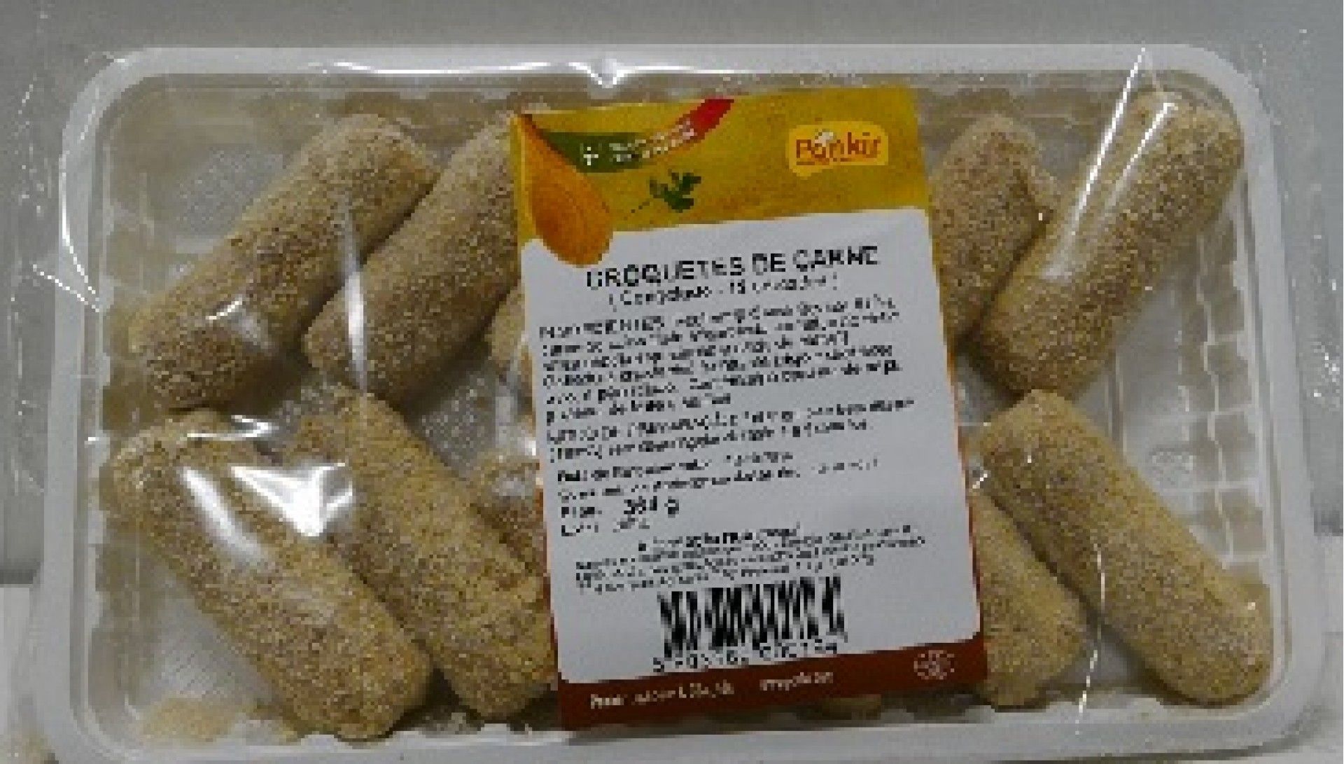 CROQUETES CARNE APERITIVO COVETE ( 18 ) PANKIR