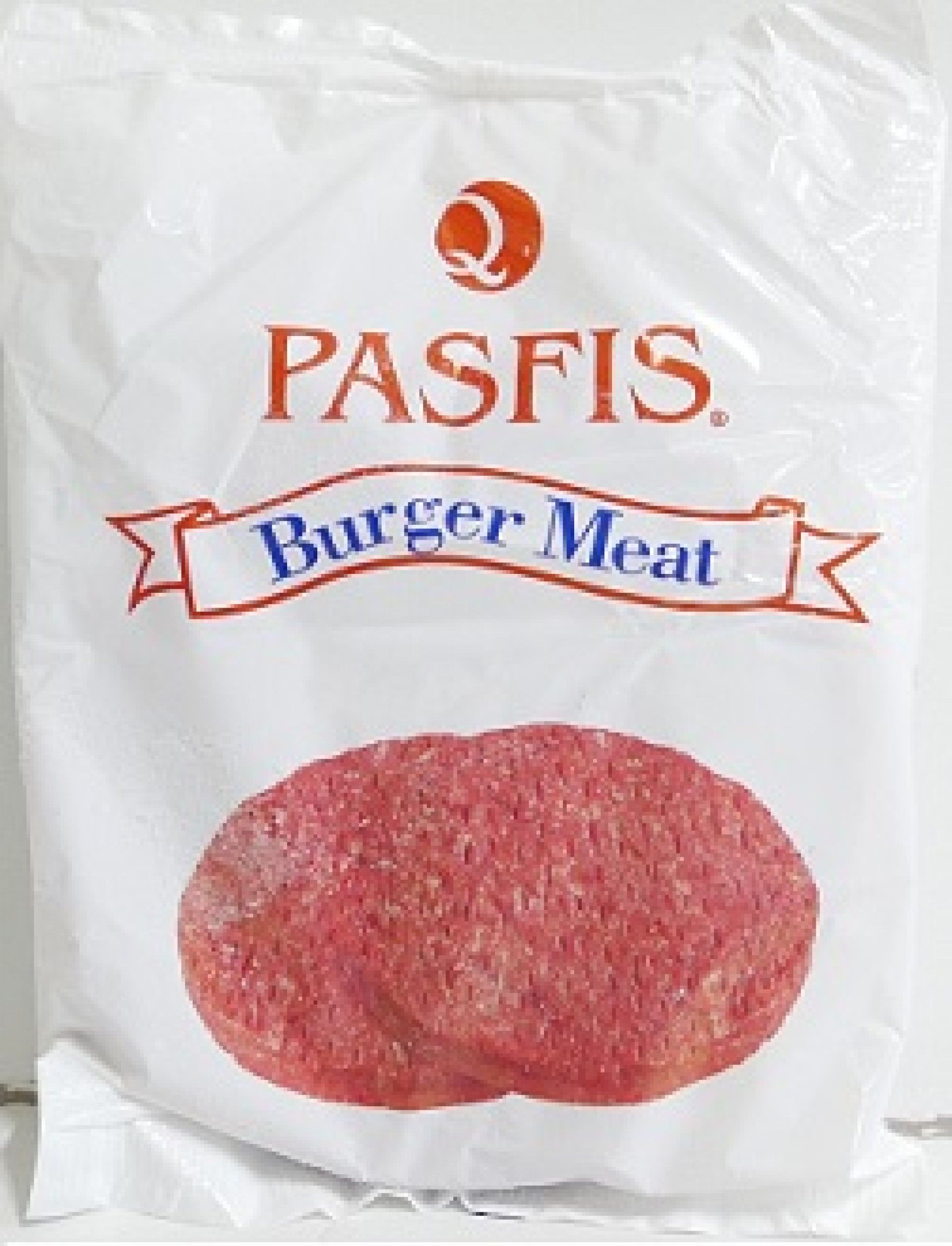 HAMBURGUER 80 GRS. HIGIENIZADA PASFIS CX 5.92KG (74 UD)