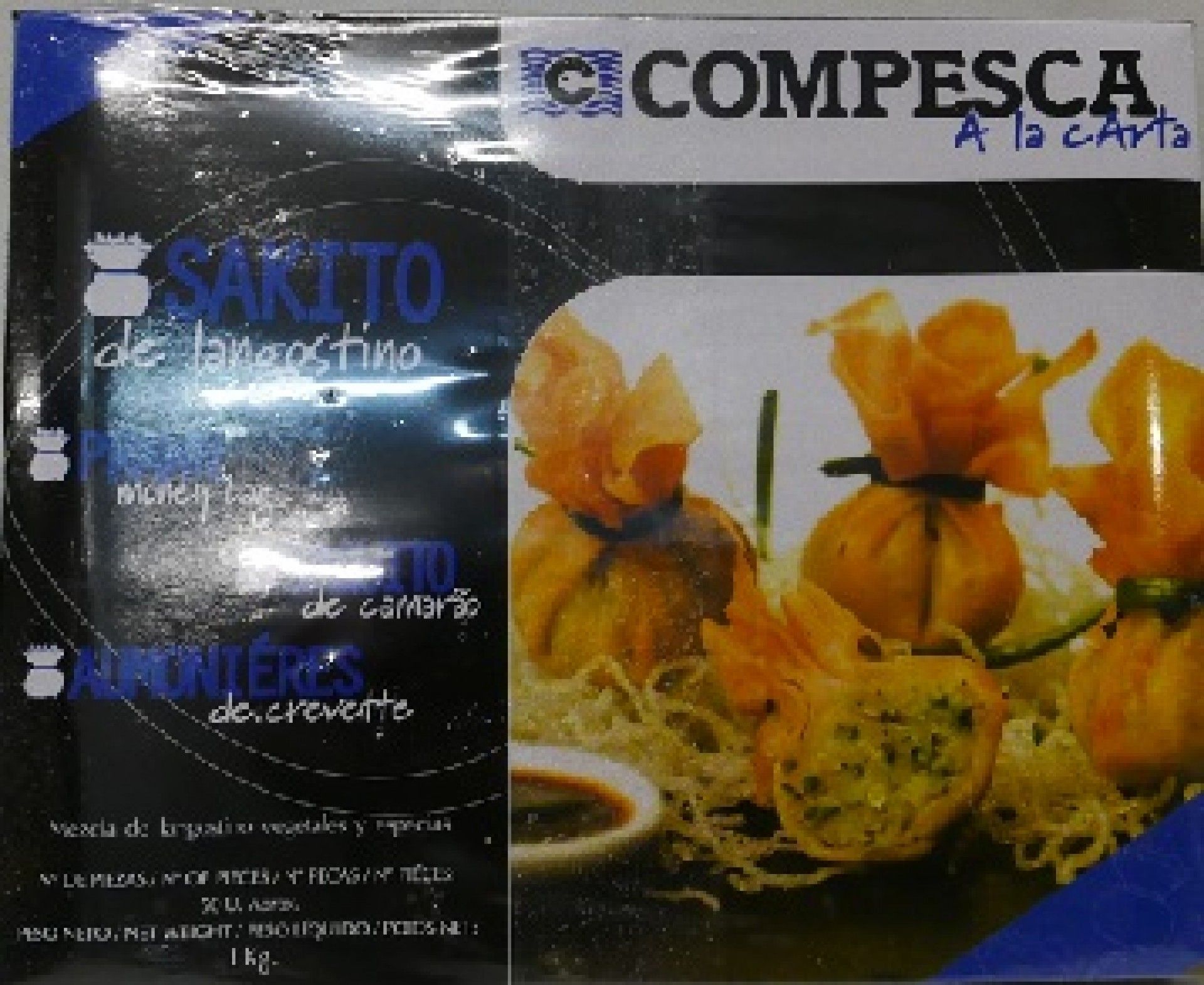 SAQUITO DE CAMARAO 1KG CX4 COMPESCA