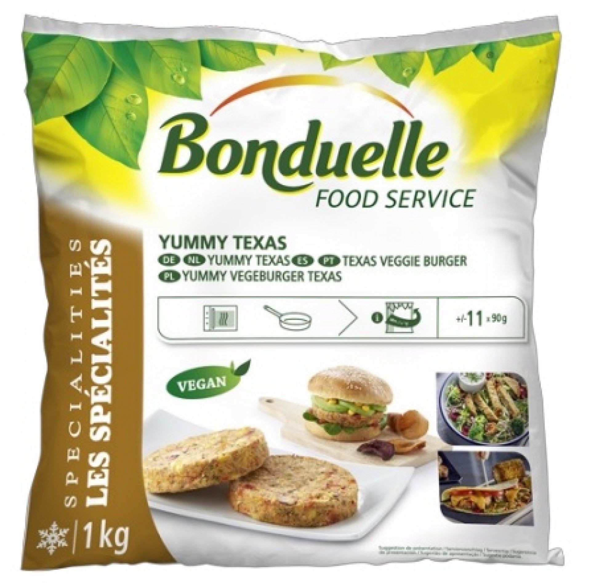 TEXAS VEGGIE HAMBURGUER BONDUELLE KG (6) (116075)