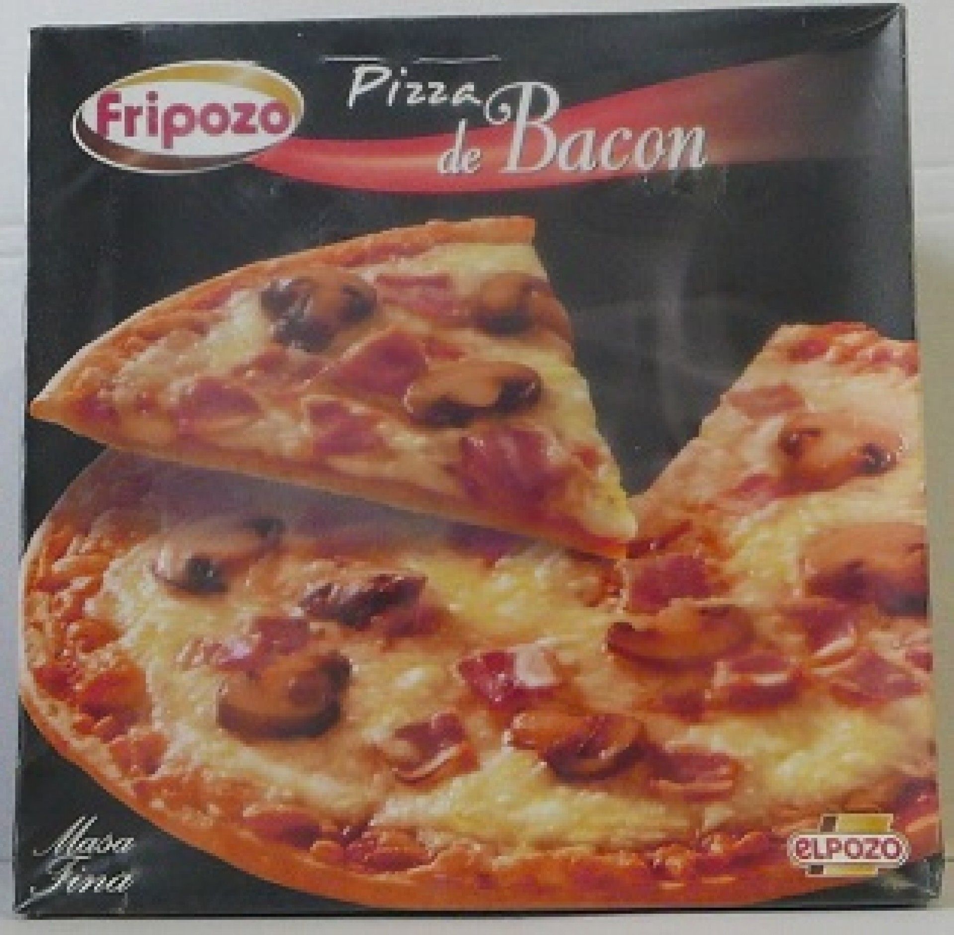 PIZZA BACON/COGUMELOS F. PEDRA FRIPOZO 390G (6) (67919)