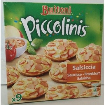 PICCOLINIS BUITONI FRANKFURT 270G (10) (12537741)