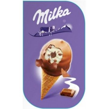 MILKA BALL TOP (CONE) 100ML (20)# MILKA BALL TOP (CONE) 100ML (20)#
