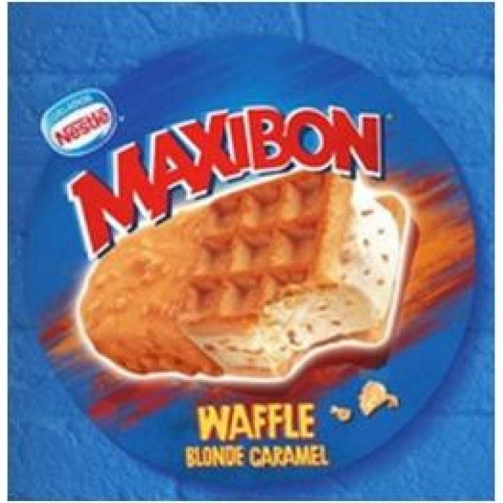MAXIBON WAFFLE CARAMELO 140ML (24)#