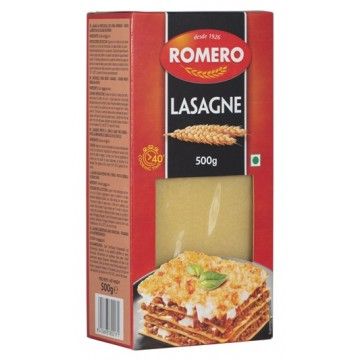 LASANHA PRE-COZIDA INSTANTANEA ROMERO 500G (12) (PT6078) LASANHA PRE-COZIDA INSTANTANEA ROMERO 500G (12) (PT6078)