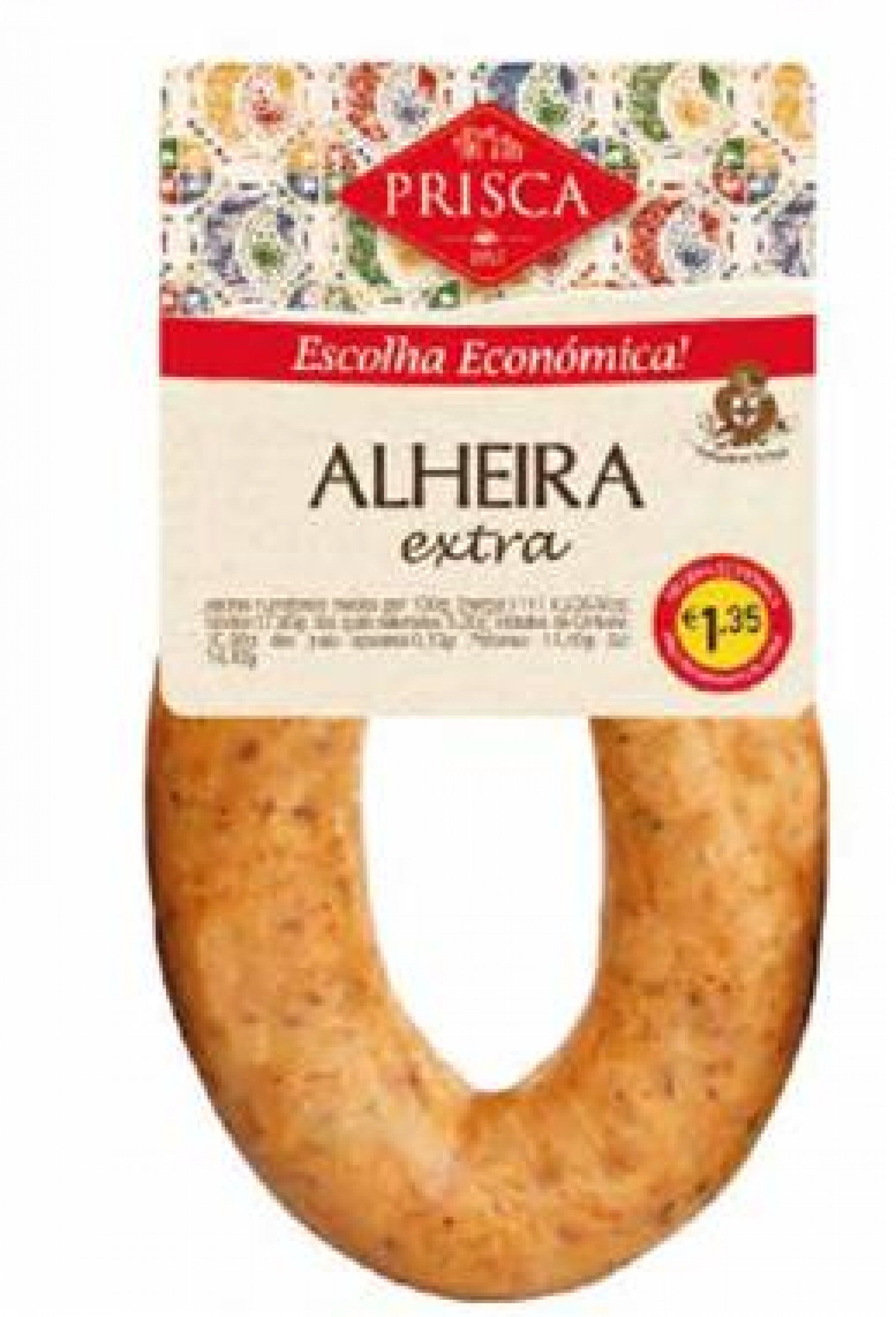 ALHEIRA EXTRA ESC. ECONOMICA C. PRISCA 150G (10) (20740)