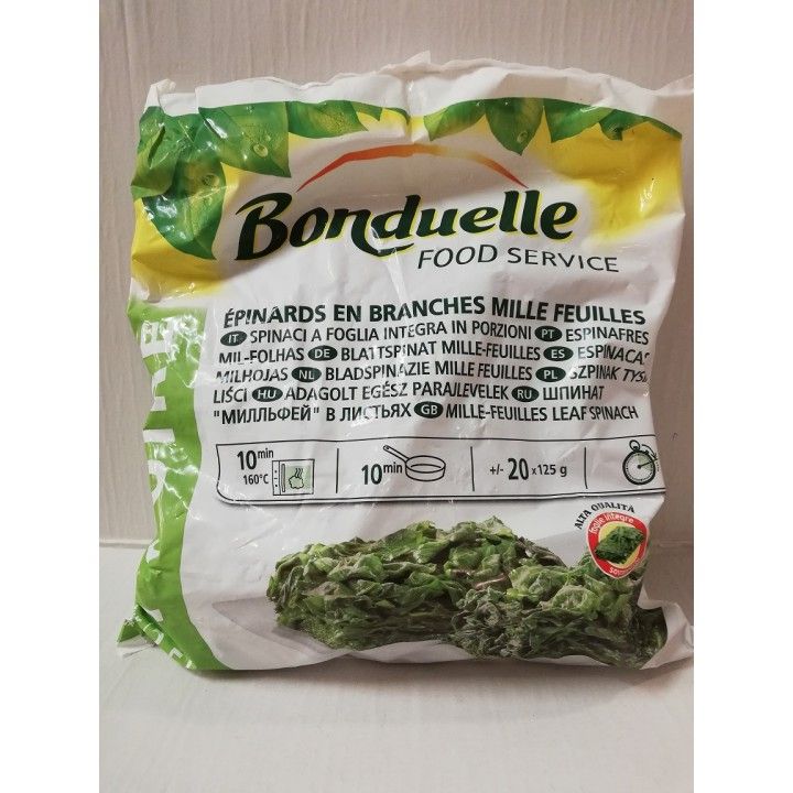 ESPINAFRES MIL FOLHAS 2.5 KG.BONDUELLE