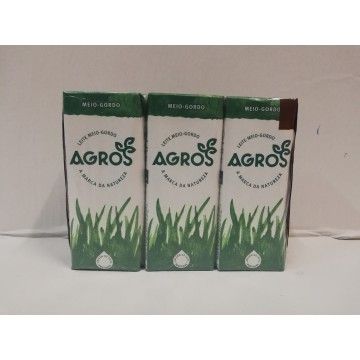 LEITE AGROS UHT M/GORDO 200ML (30)#