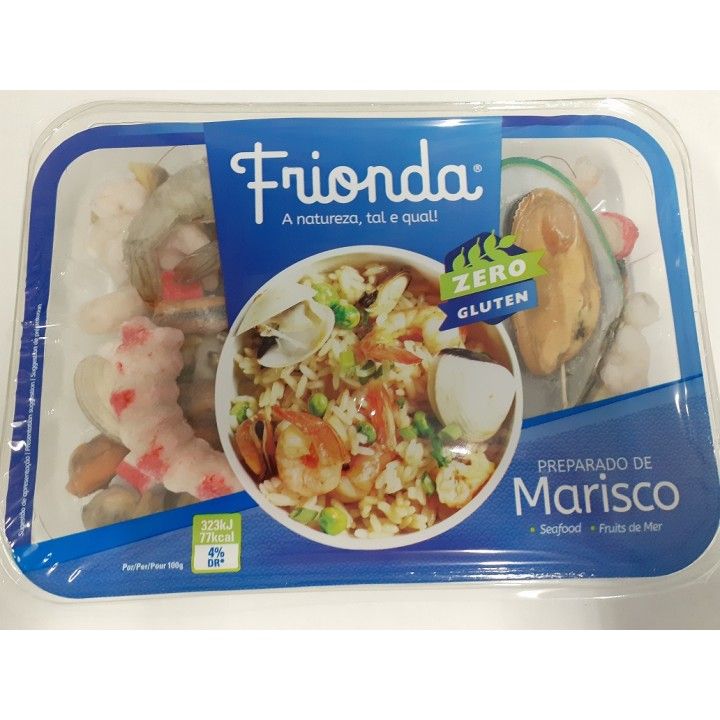 PREPARADO MARISCO S/ GLUTEN CUVETE 400G FRIONDA (10) (14295)