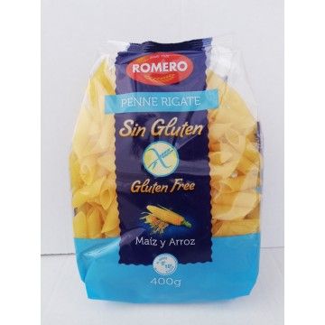 PENNE RIGATE S/ GLUTEN ROMERO 400G (9) (PT6066)# PENNE RIGATE S/ GLUTEN ROMERO 400G (9) (PT6066)#