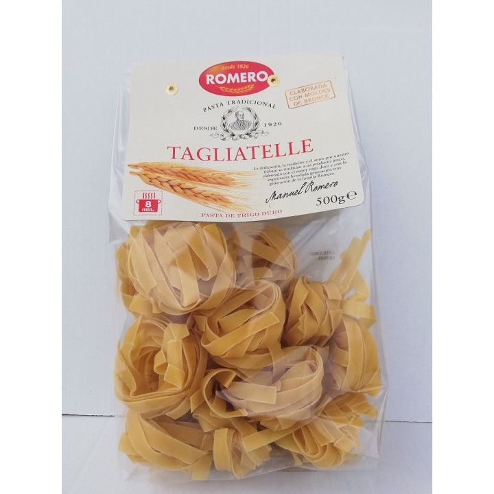 MASSA TAGLIATELLE OVO (NINHO DE OVOS) ROMERO 500G (6) MASSA TAGLIATELLE OVO (NINHO DE OVOS) ROMERO 500G (6)