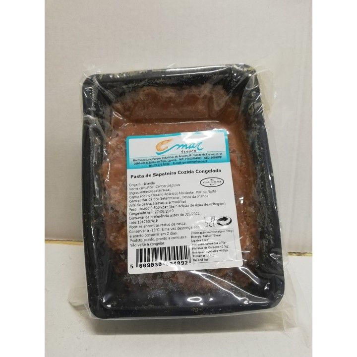CARNE SAPATEIRA CASTANHA CONG. 500G MARFRESCO (20) CARNE SAPATEIRA CASTANHA CONG. 500G MARFRESCO (20)